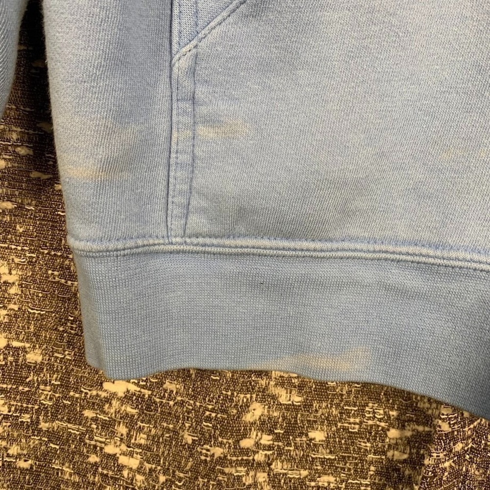 Vintage University of St. Francis Blue Logo Pullover Hoodie Size Medium - Picture 2 of 10